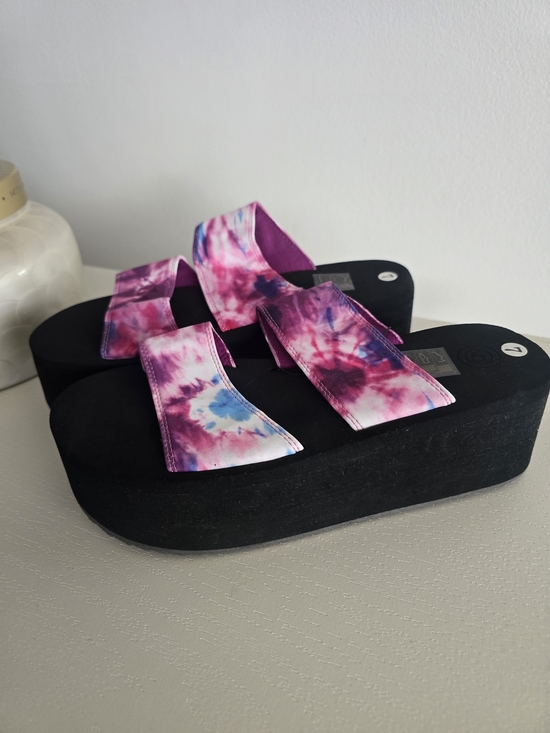 Urban Outfitters Shoes - Urban Outfitters Ava Tie-Dye Neoprene Platform Sandals